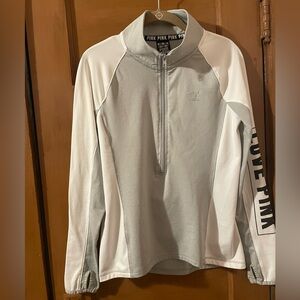 PINK Victoria’s Secret Ultimate Pullover Halfzip Jacket